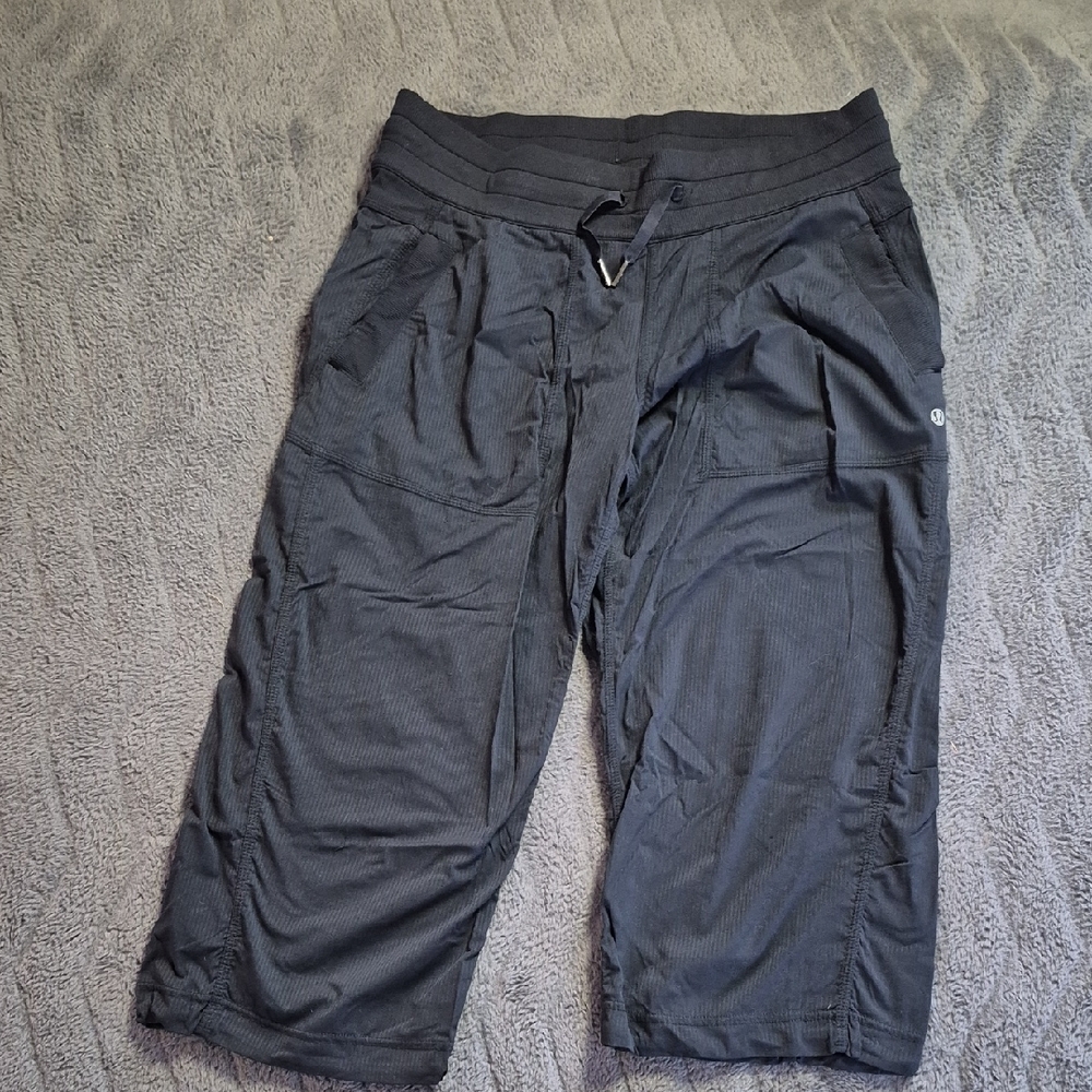 Lululemon Black Dance Studio Capris
